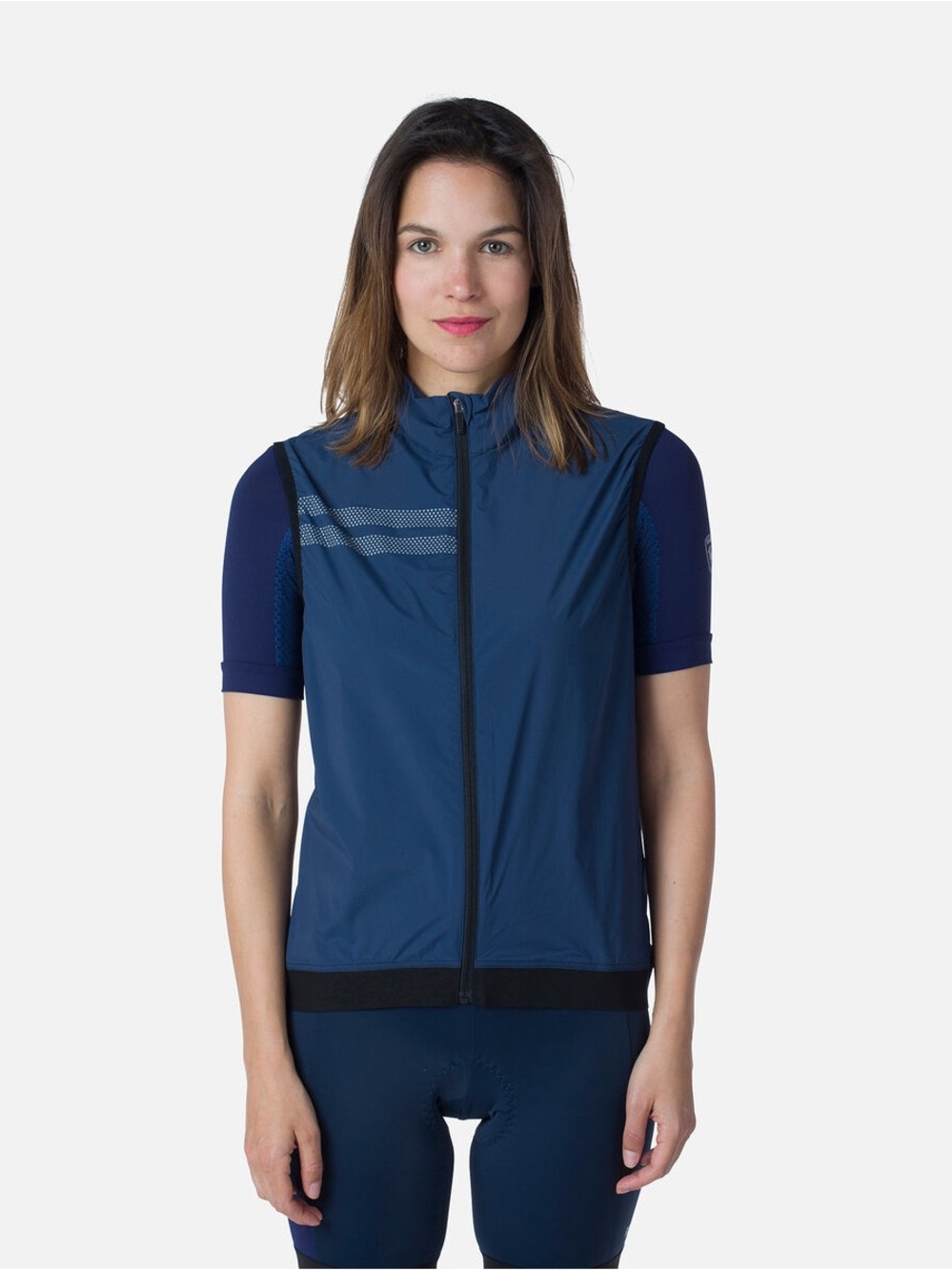 Rossignol blue sleeveless vest